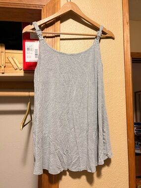 Light Gray Nursing Tank Top